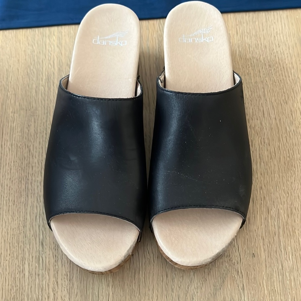 Dansko Maci Full Grain slide sandal